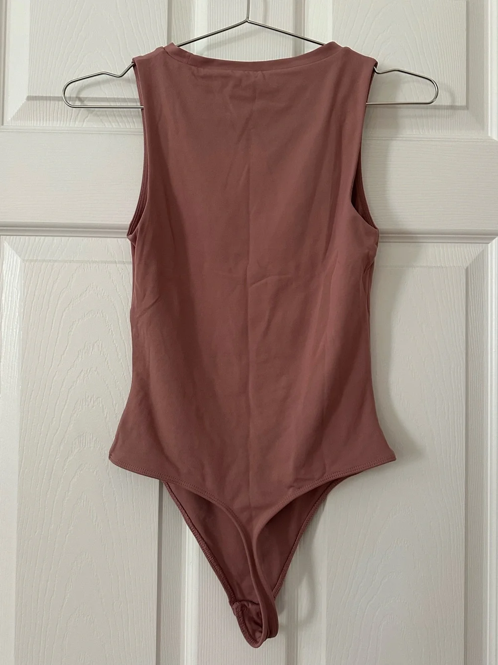 Babaton Mauve Sleeveless One-Piece Bodysuit